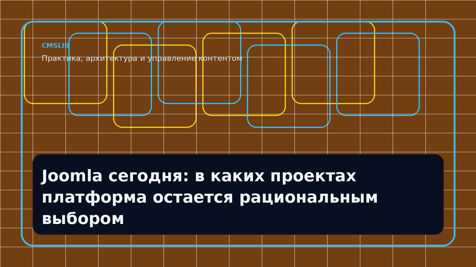 Joomla сегодня: в каких проектах платформа остается рациональным выбором