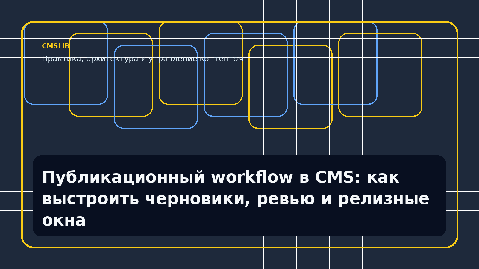 Публикационный workflow в CMS: как выстроить черновики, ревью и релизные окна